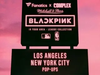 「BLACKPINK」、アメリカ代表スポーツチームたちと特別なコラボレーション...LA・ニューヨークではポップアップストアがオープン