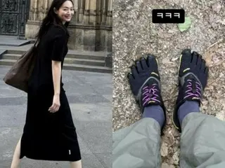 “水虫対策の靴下かと”…JENNIE（BLACKPINK）や女優シン・ミナも履く“5本指シューズ”、韓国スターの間で流行中？