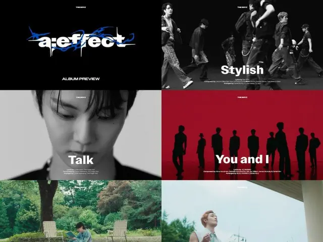 「THE BOYZ」、10thミニアルバム「a;effect」のアルバムプレビュー映像公開