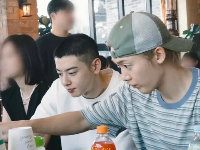 「ASTRO」チャウヌ、ユンサナに見送られて軍入隊…「元気でいってらっしゃい。兄さん」