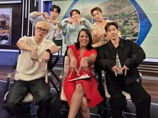 「MONSTA X」、米国朝のニュース番組に出演「9年ぶりの『KCON LA』、感慨深い」