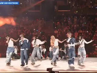 「SEVENTEEN」ホシ＆ウジ、米「KCON LA」を盛り上げた…親友同士のケミ