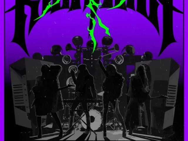 「aespa」、バンドメンバーに変身！「Rich Man」スケジュールポスター公開