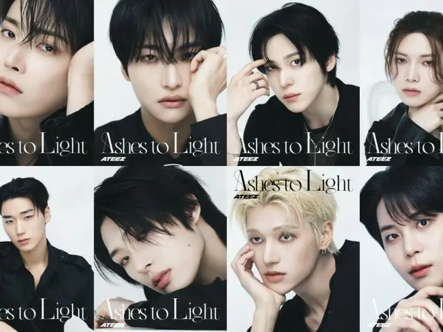 「ATEEZ」、日本2ndフルアルバム「Ashes to Light」メンバー別アルバムフォト公開…致命的なムード