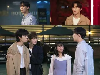 ユンサナ（ASTRO） X ユ・ジョンフ、ホテルの前で対面…緊張感漂う雰囲気「僕の彼女がイケメンになりました」