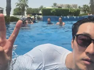 俳優ソ・ジソブ、水に濡れたTシャツであらわになった筋肉…さすが“元祖モムチャン”写真が話題